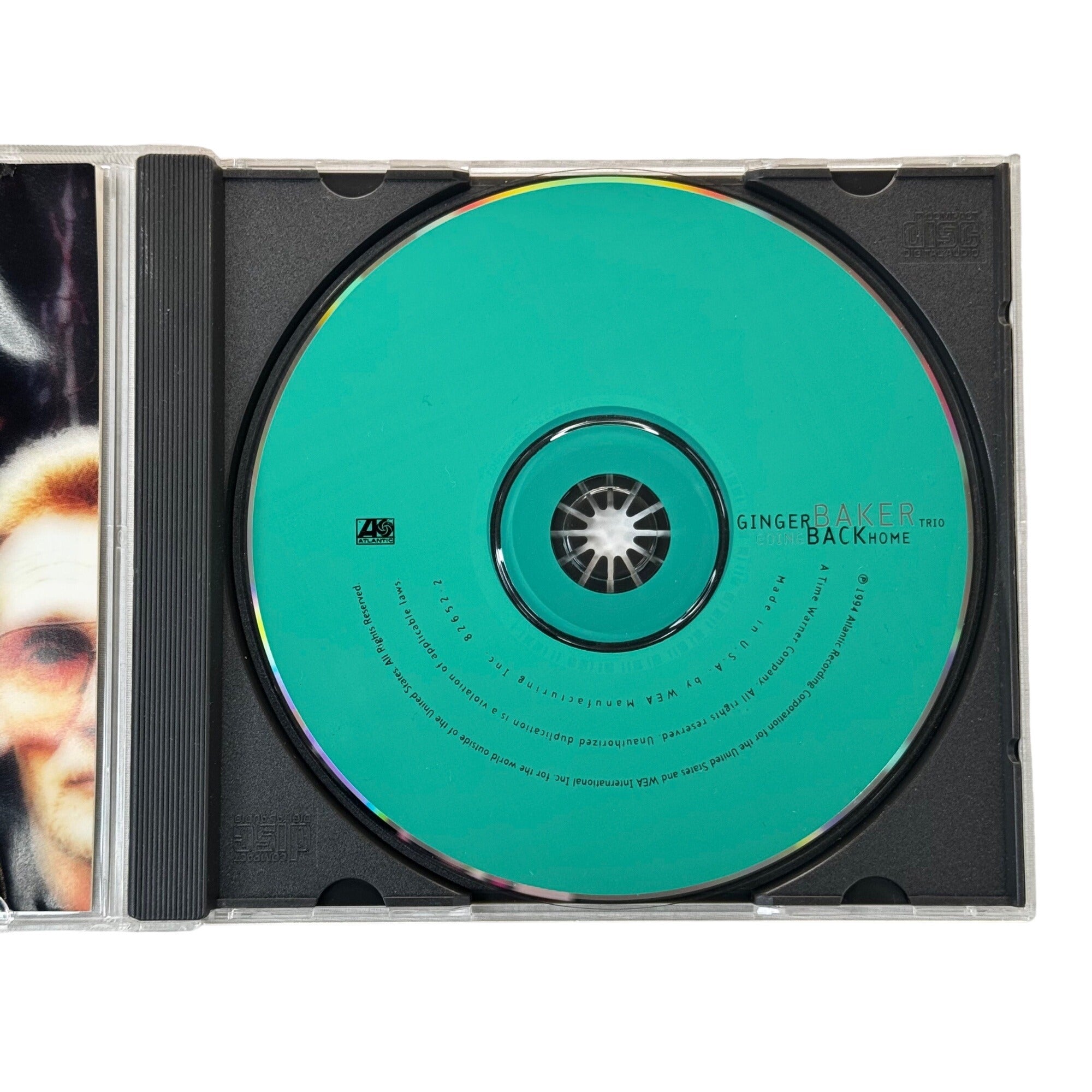 Ginger Baker Trio Going Back Home 1994 CD Atlantic Jazz Classic Pre-Owned