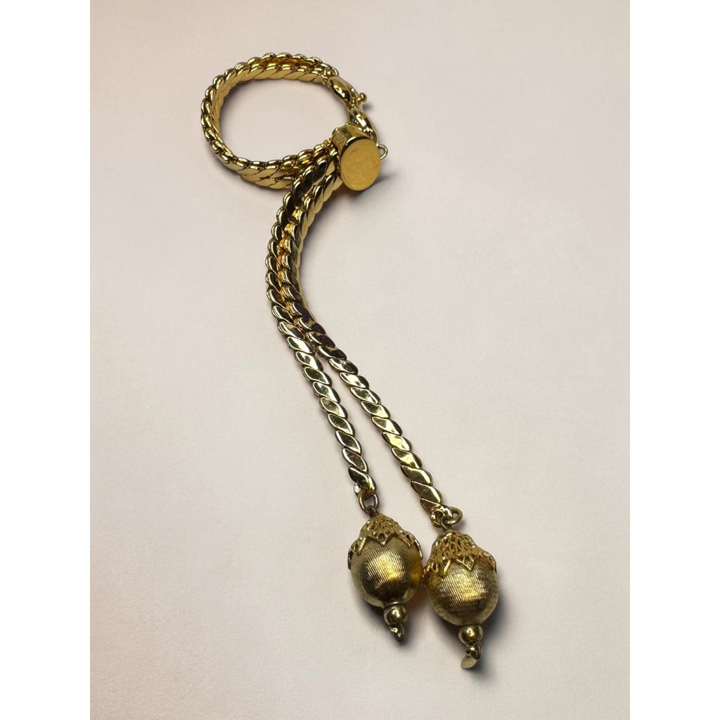 Monet 1961 Bolero Goldtone Parure Set necklace earrings bracelet Alice Vega Book