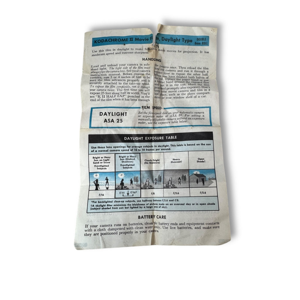 Bell & Howell 134 8mm Movie Camera w/ Case Mid-Century Wind-Up Film Camera