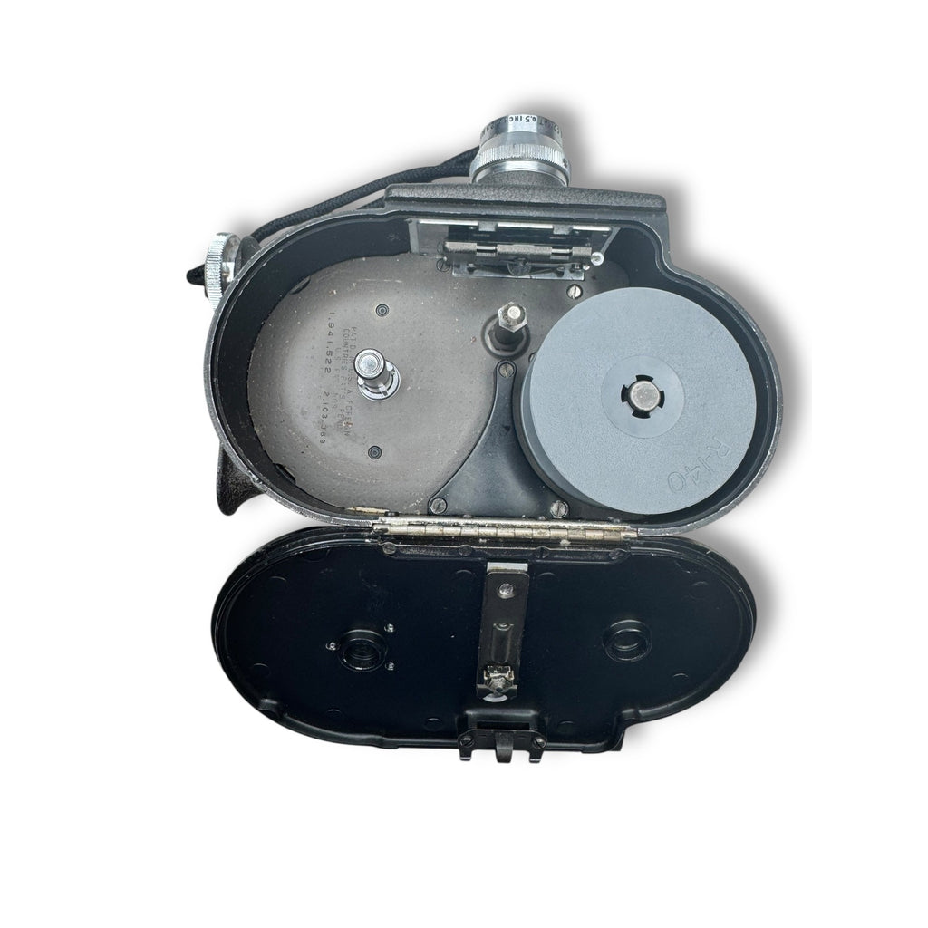 Bell & Howell 134 8mm Movie Camera w/ Case Mid-Century Wind-Up Film Camera