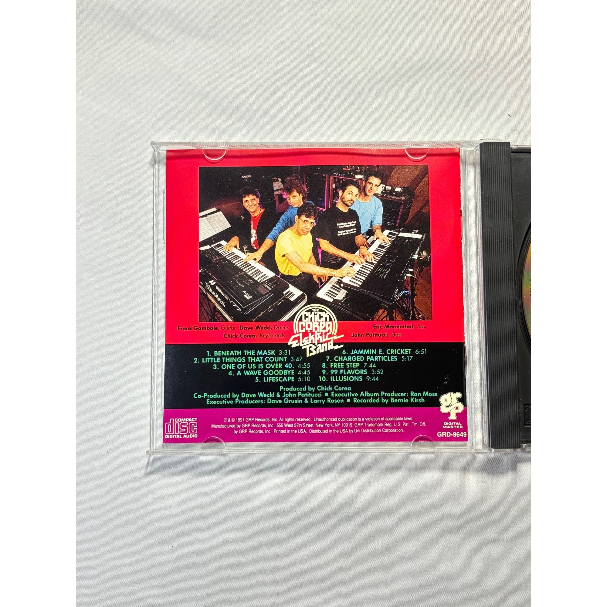 Chick Corea Elektric Band Beneath The Mask 1991 CD Digital Master GRP Jazz
