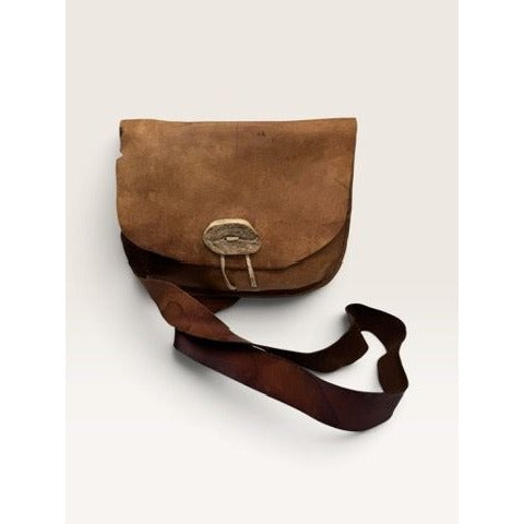 Vintage hand made leather bag