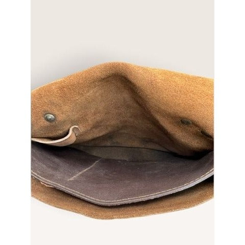 Vintage hand made leather bag