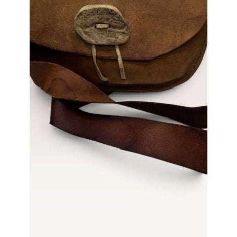 Vintage hand made leather bag