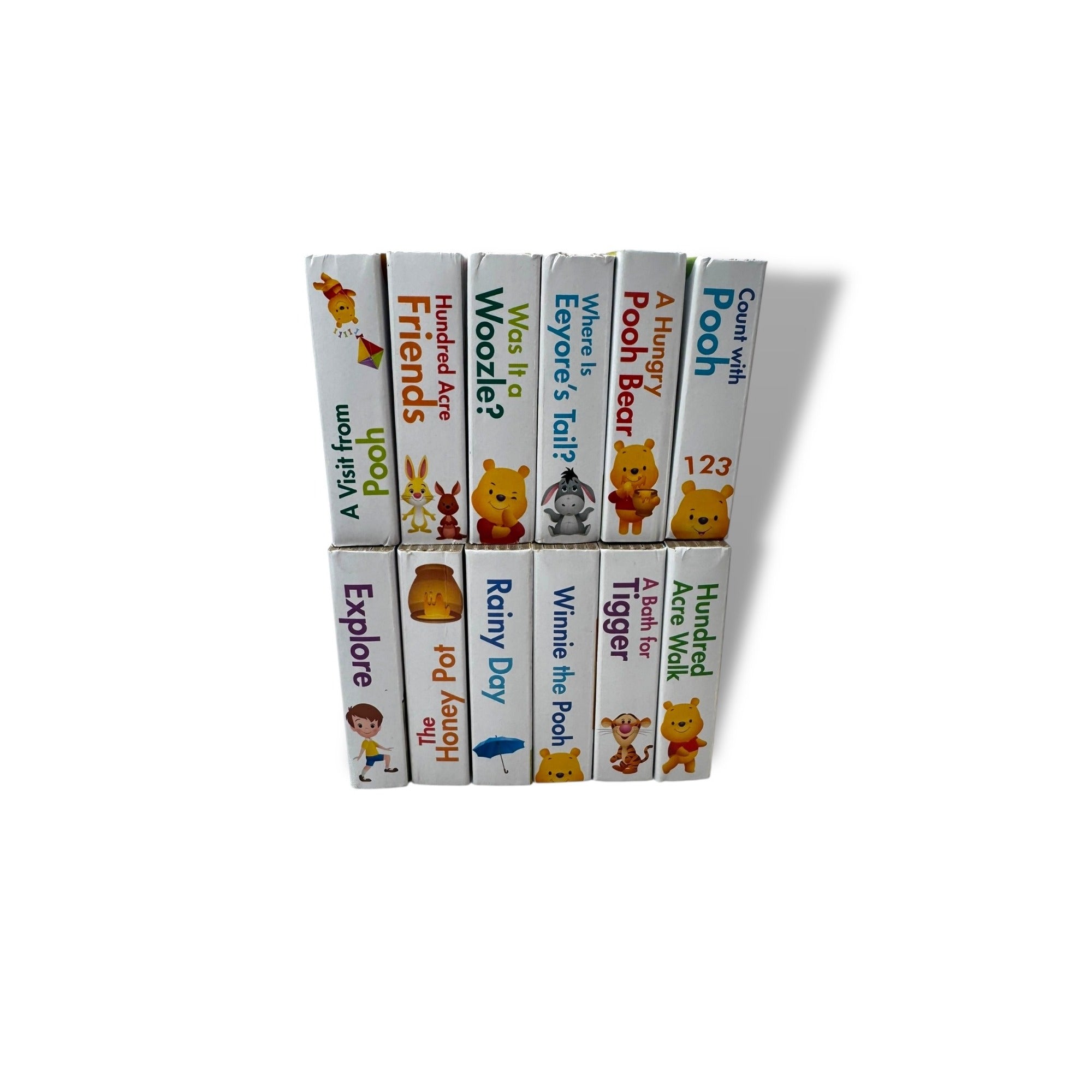 Disney Baby Winnie The Pooh 12 Board Books Set