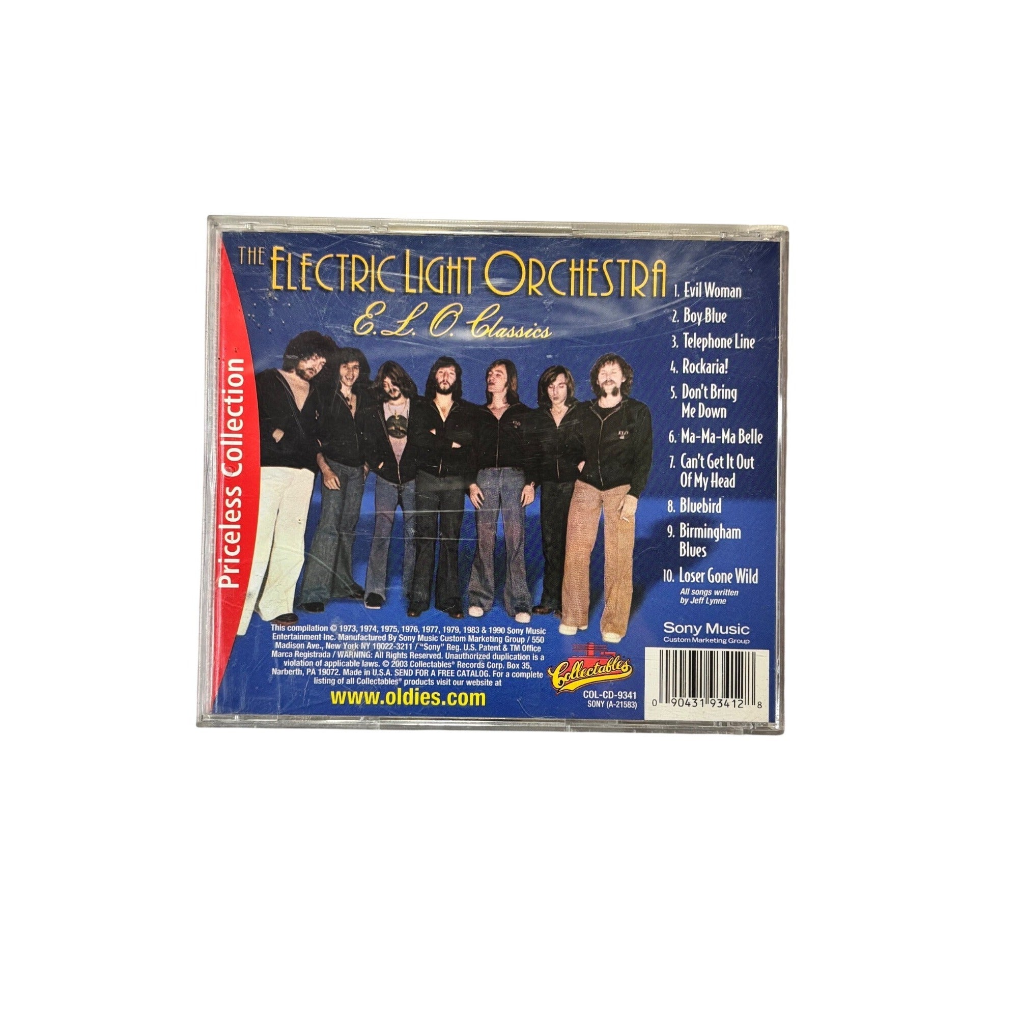 Electric Light Orchestra E.L.O. Classics 2005 CD Priceless Collection