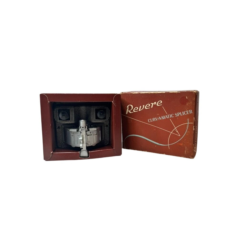 Revere Curv-A-Matic Film Splicer Model 70 w/ Original Box Vintage 8mm/16mm