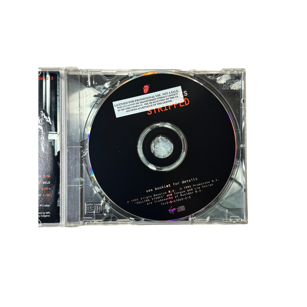The Rolling Stones Stripped CD 1995 Rock Music Vintage