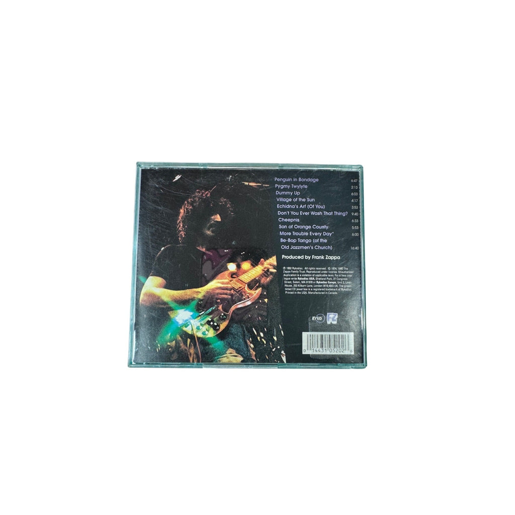 Frank Zappa Roxy Elsewhere CD 1990 Rykodisc Green Case