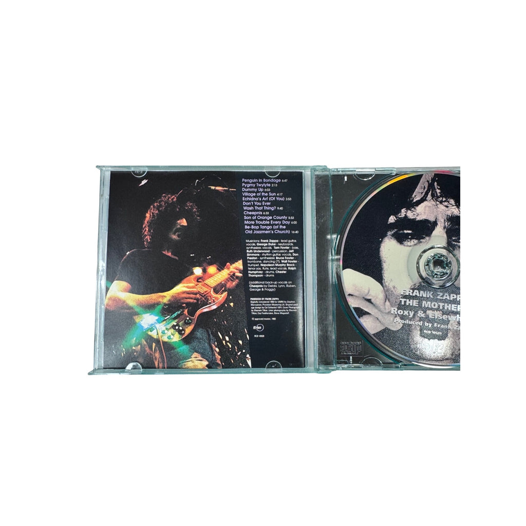 Frank Zappa Roxy Elsewhere CD 1990 Rykodisc Green Case