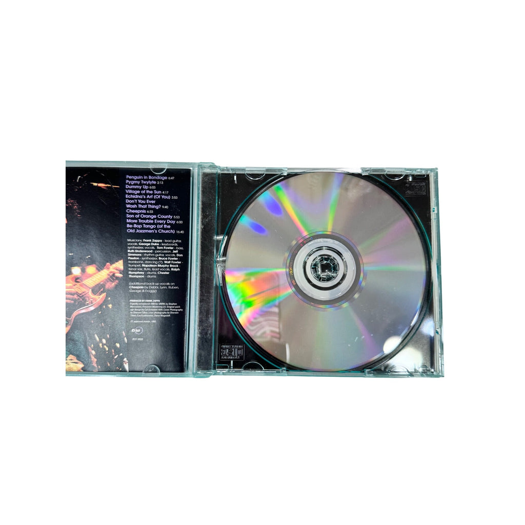 Frank Zappa Roxy Elsewhere CD 1990 Rykodisc Green Case