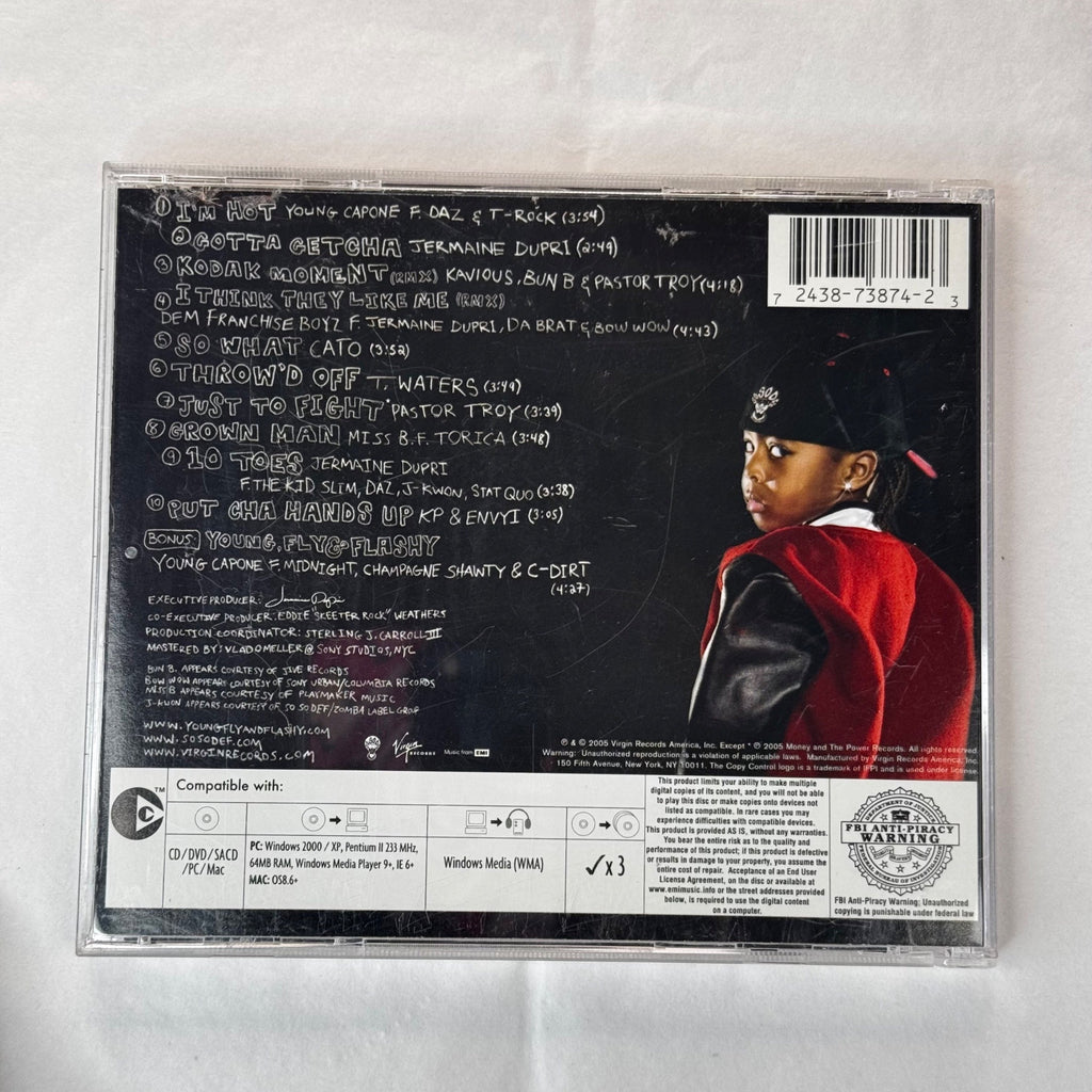 Jermaine Dupri Presents Young Fly & Flashy Vol. 1 CD 2005 Virgin Records Hip-Hop