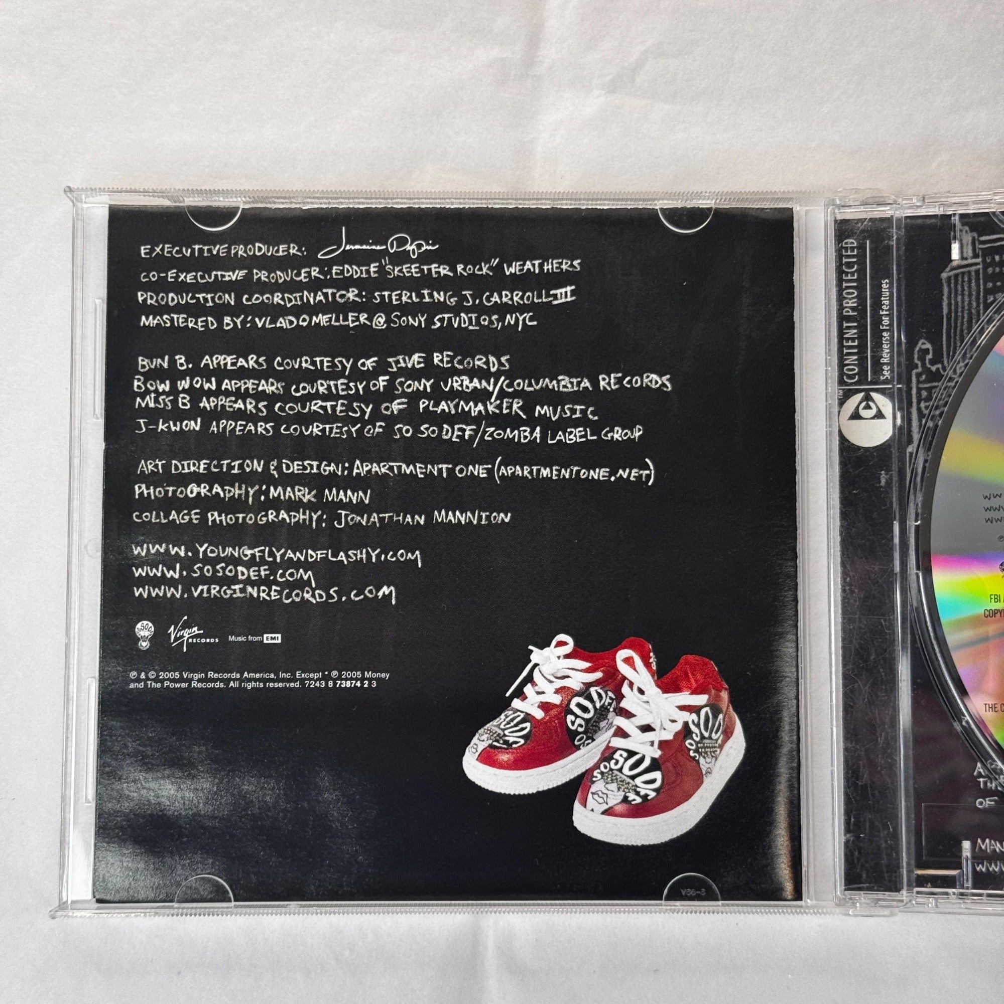 Jermaine Dupri Presents Young Fly & Flashy Vol. 1 CD 2005 Virgin Records Hip-Hop
