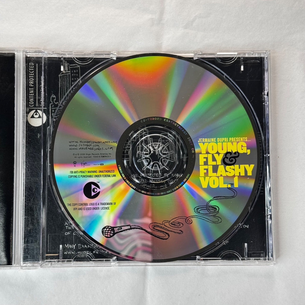 Jermaine Dupri Presents Young Fly & Flashy Vol. 1 CD 2005 Virgin Records Hip-Hop
