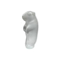 Cristal De Sevres France Satin Frosted Glass Figurine Gopher Beaver