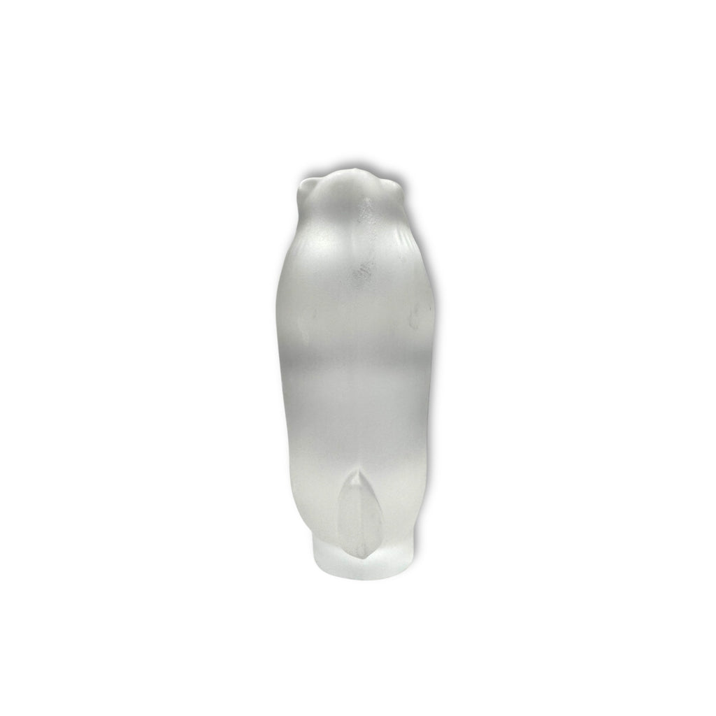 Cristal De Sevres France Satin Frosted Glass Figurine Gopher Beaver