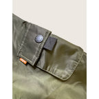 Levi's Mens XXL MA-1 Bomber Flight Jacket Olive Army Green Modern