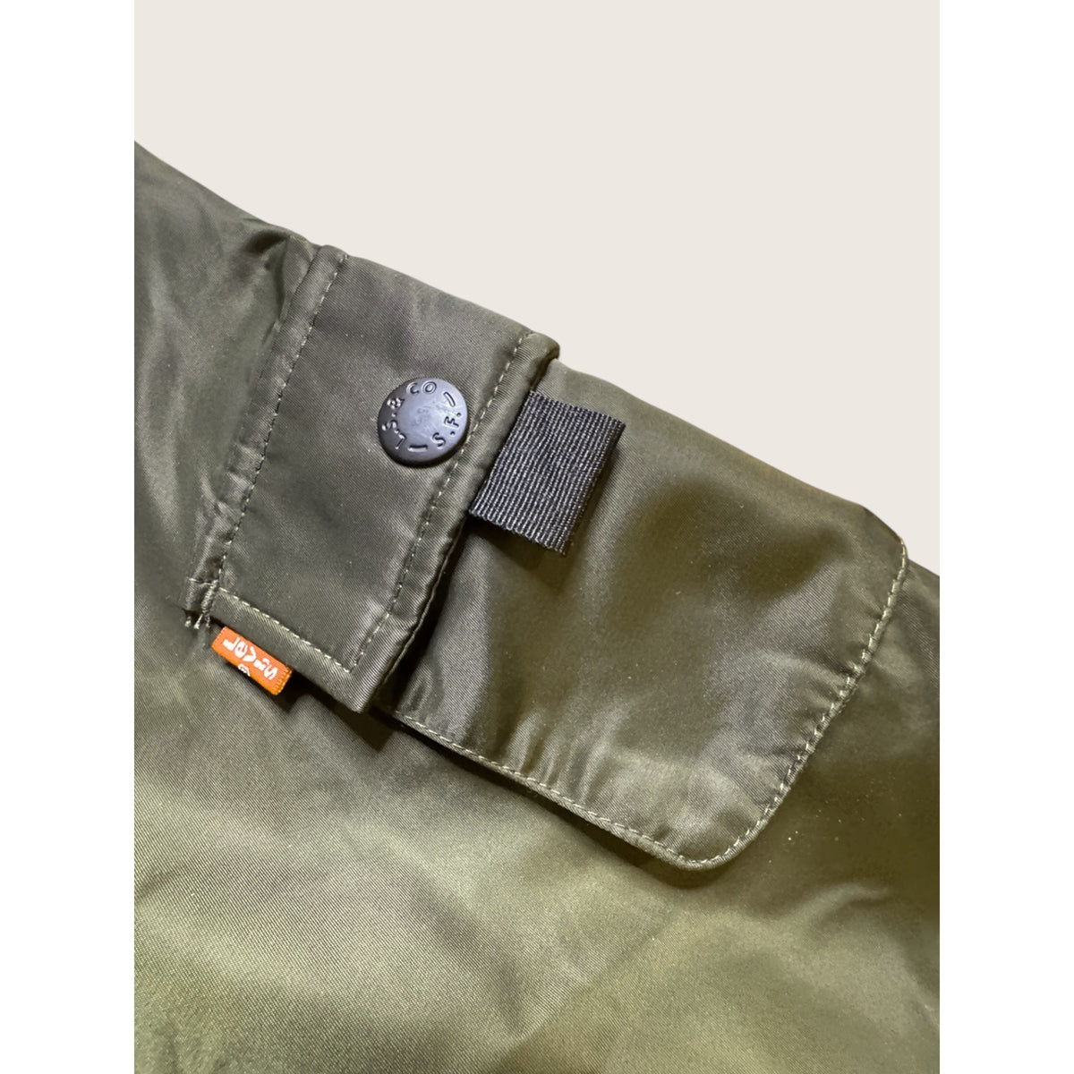 Levi's Mens XXL MA-1 Bomber Flight Jacket Olive Army Green Modern