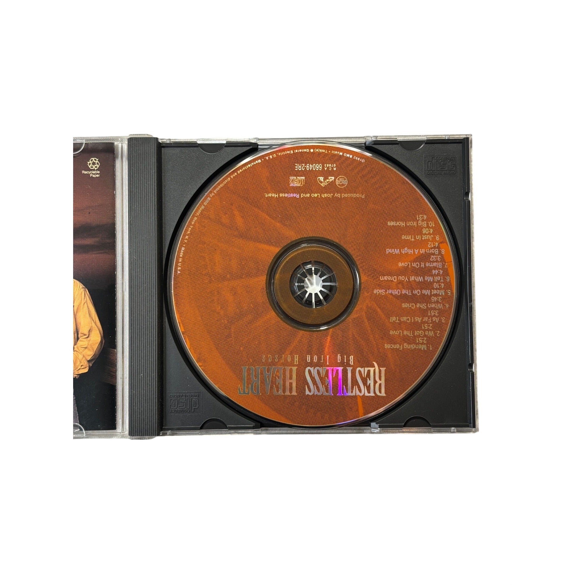 Restless Heart Big Iron Horses 1992 CD Album Country Music Vintage 90s