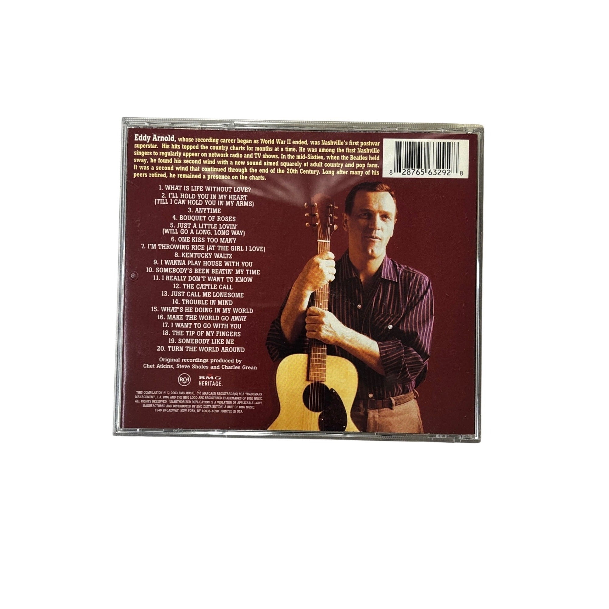 Eddy Arnold Ultimate CD 2003 Country Music Compilation Album