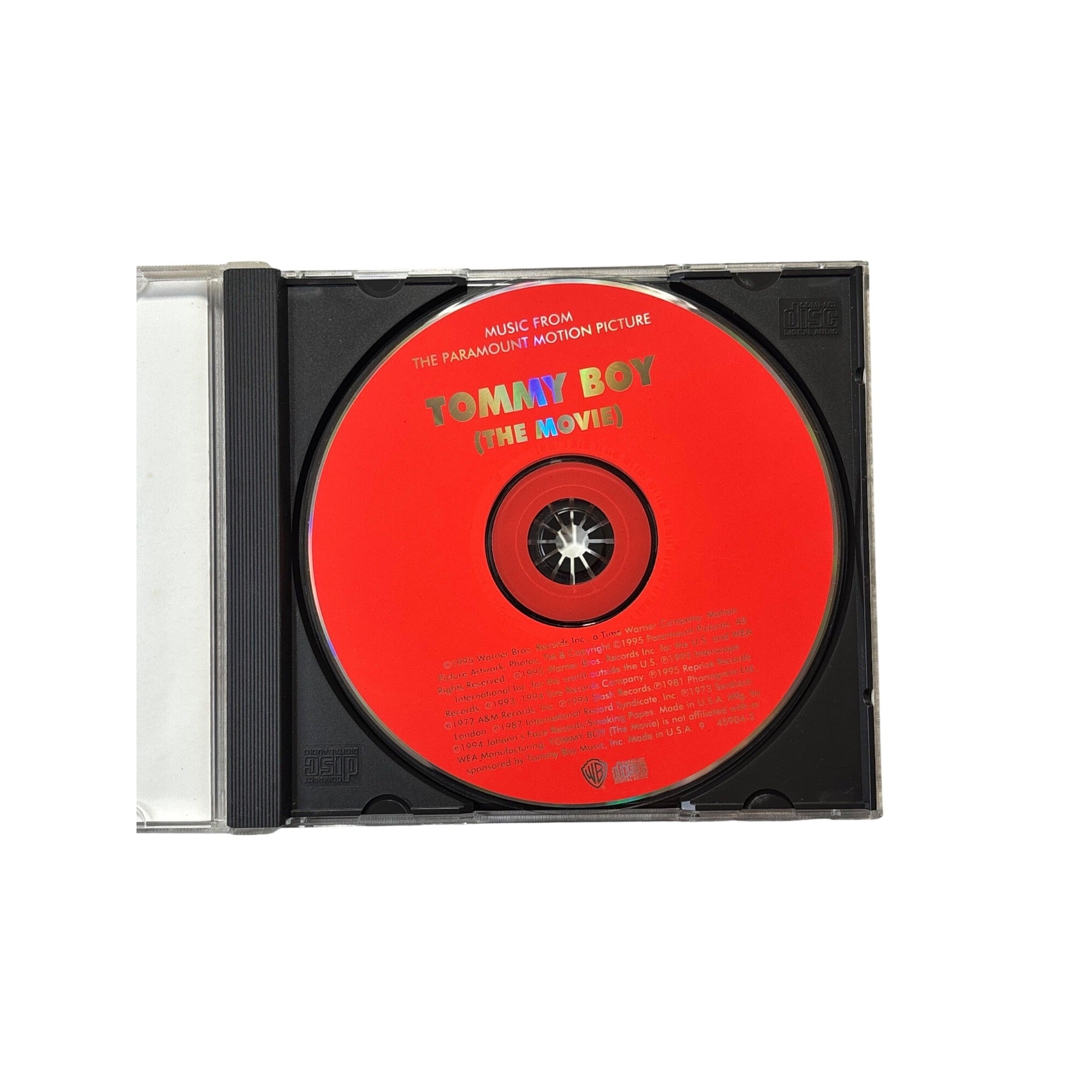 Tommy Boy (The Movie) Soundtrack 1995 Warner Bros CD Vintage 90s Chris Farley