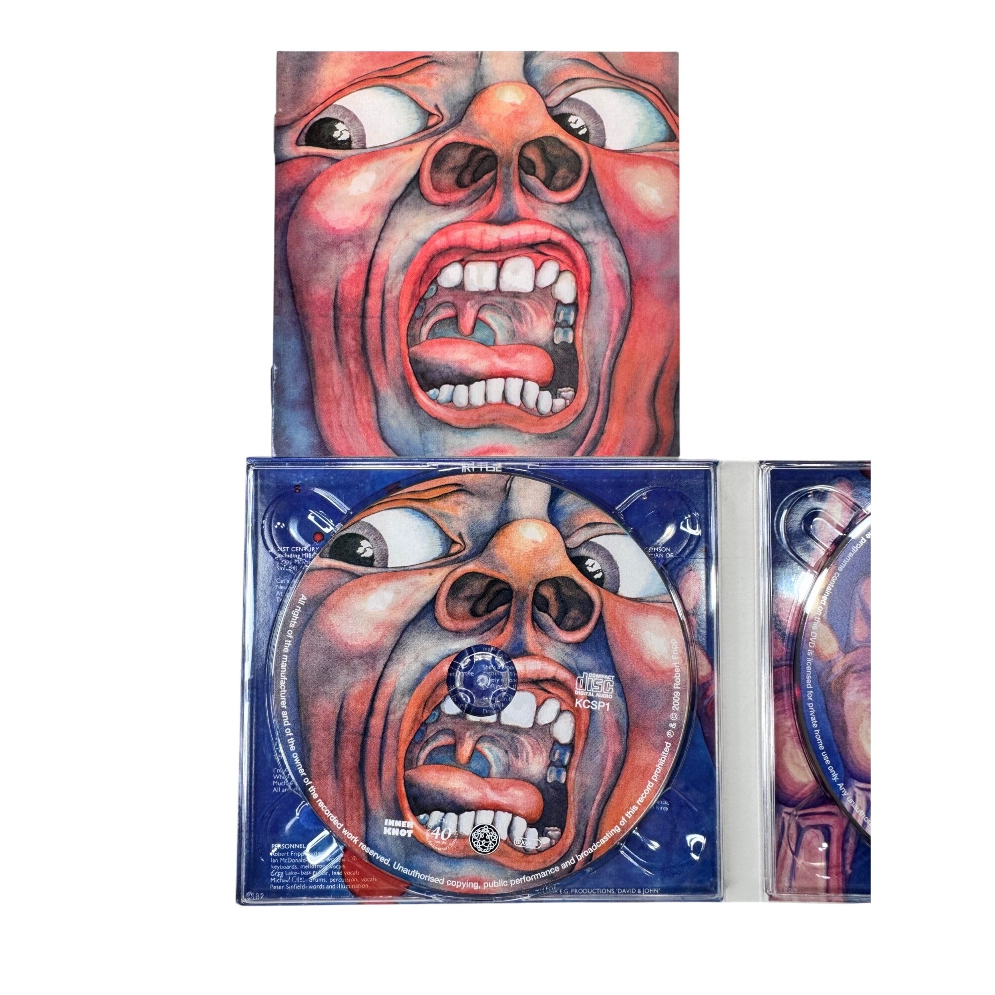King Crimson In The Court Of The Crimson King 40th Anniversary CD/DVD Set