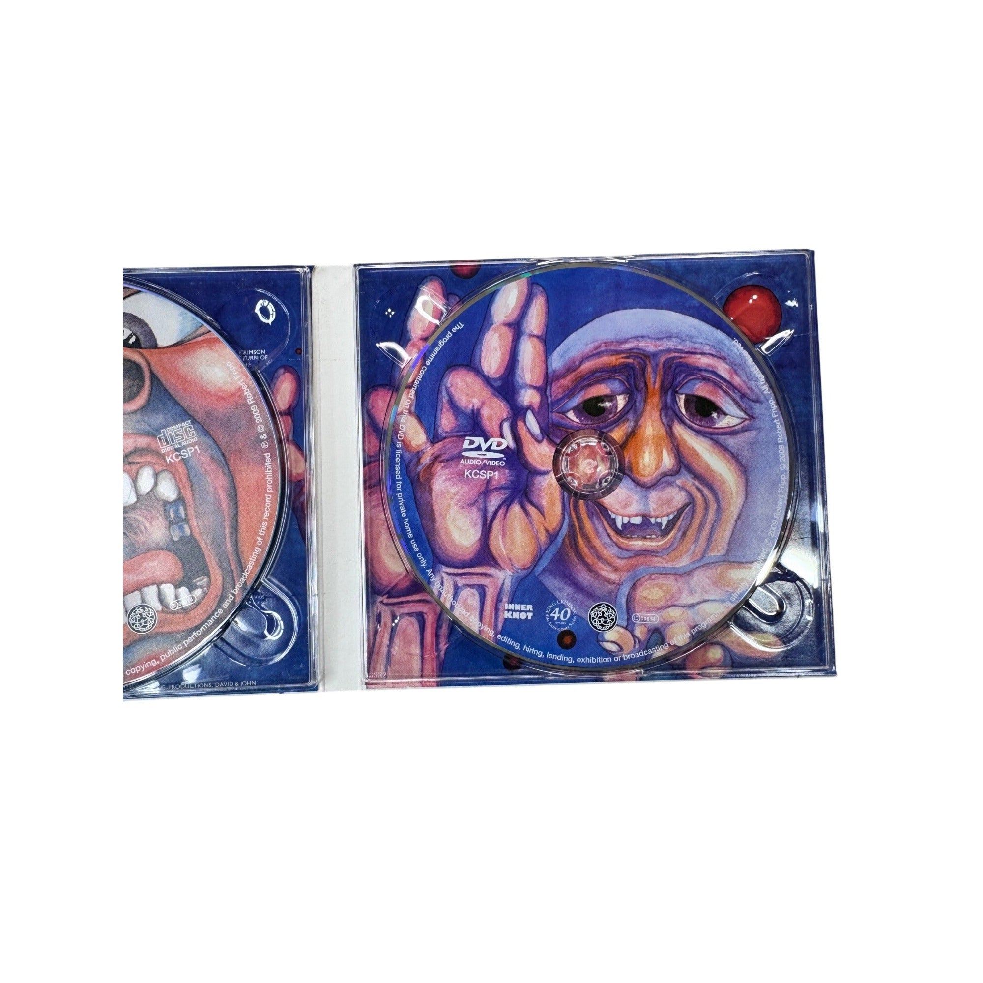 King Crimson In The Court Of The Crimson King 40th Anniversary CD/DVD Set