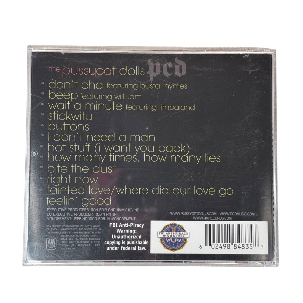 The Pussycat Dolls PCD 2005 CD Standard Edition A&M Records Pop R&B