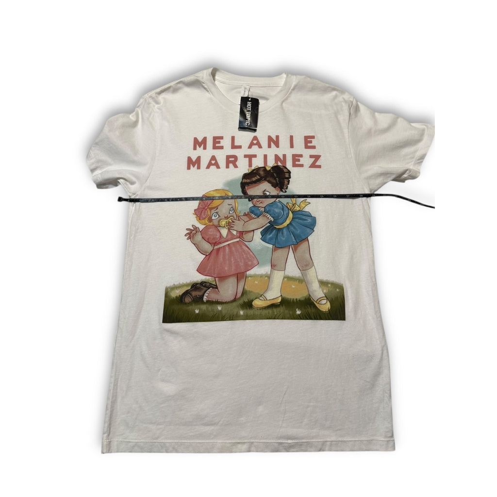 Hot Topic Melanie Martinez Pacify Her Sm Womens White Cotton Tee New with Tags