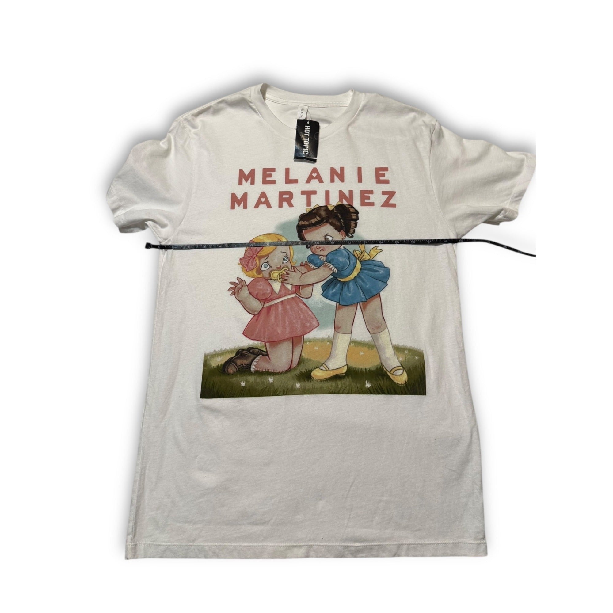 Hot Topic Melanie Martinez Pacify Her Sm Womens White Cotton Tee New with Tags