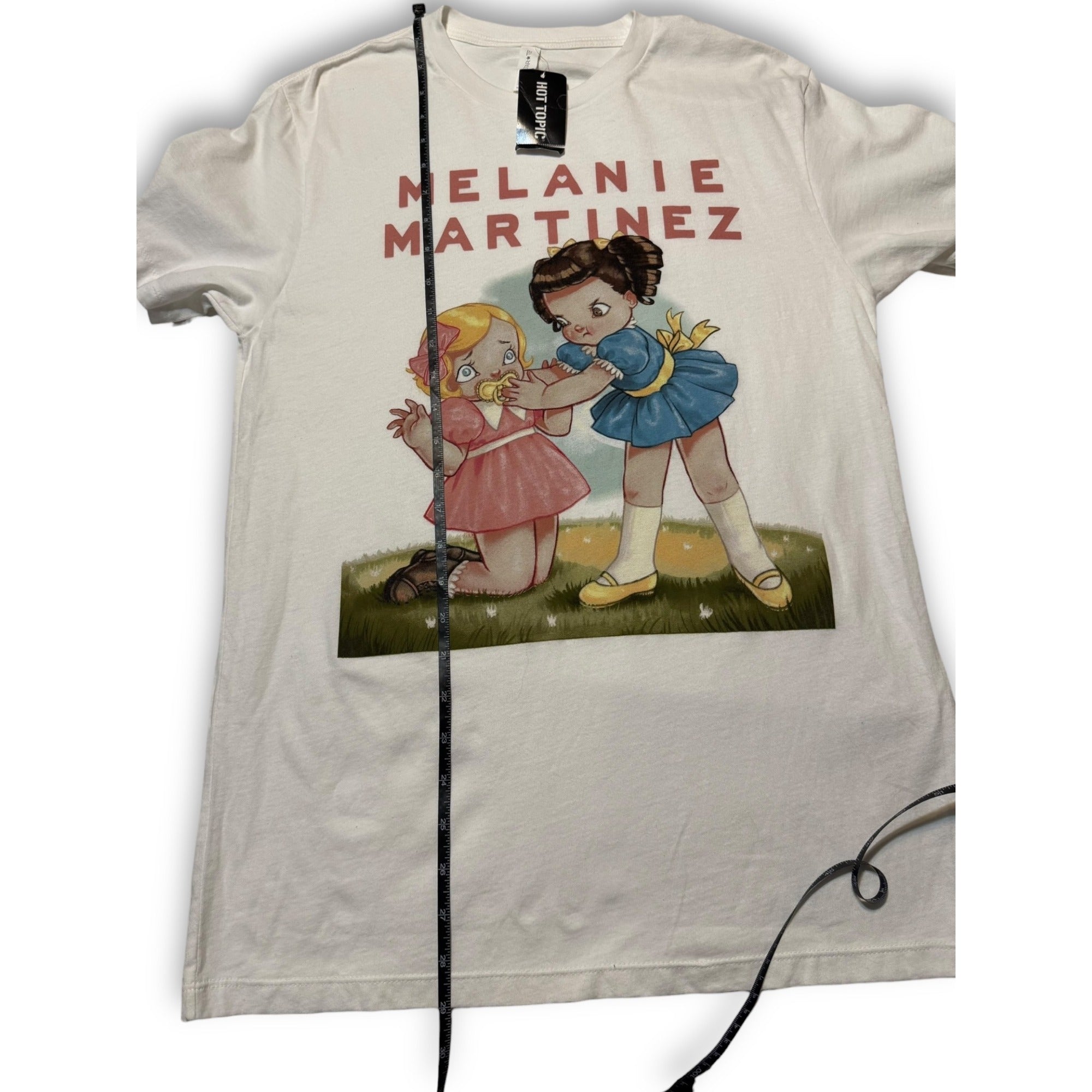 Hot Topic Melanie Martinez Pacify Her Sm Womens White Cotton Tee New with Tags
