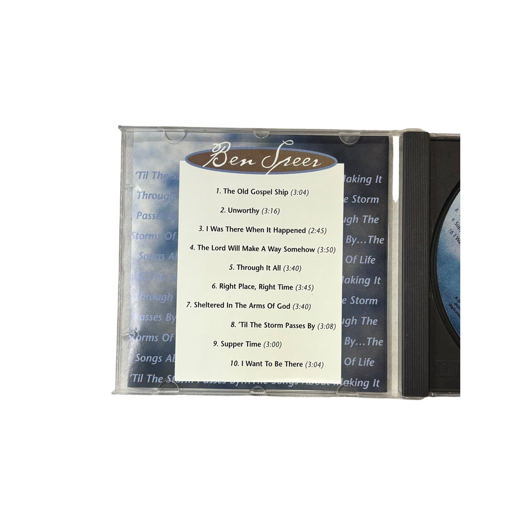 Ben Speer ‘Til The Storm Passes 1998 Gaither Gospel Series CD Signed Vintage 90s