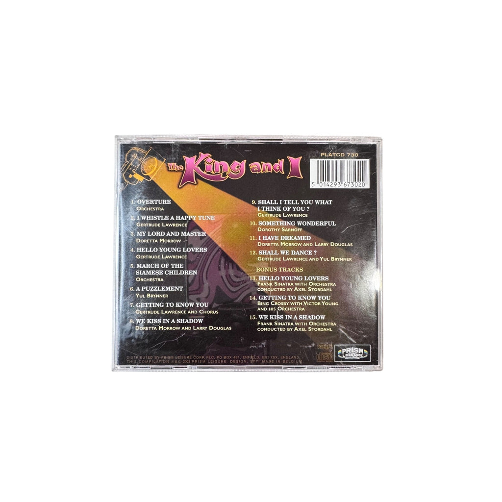The King And I Broadway Musical Theater CD Original Cast Recordings 2002