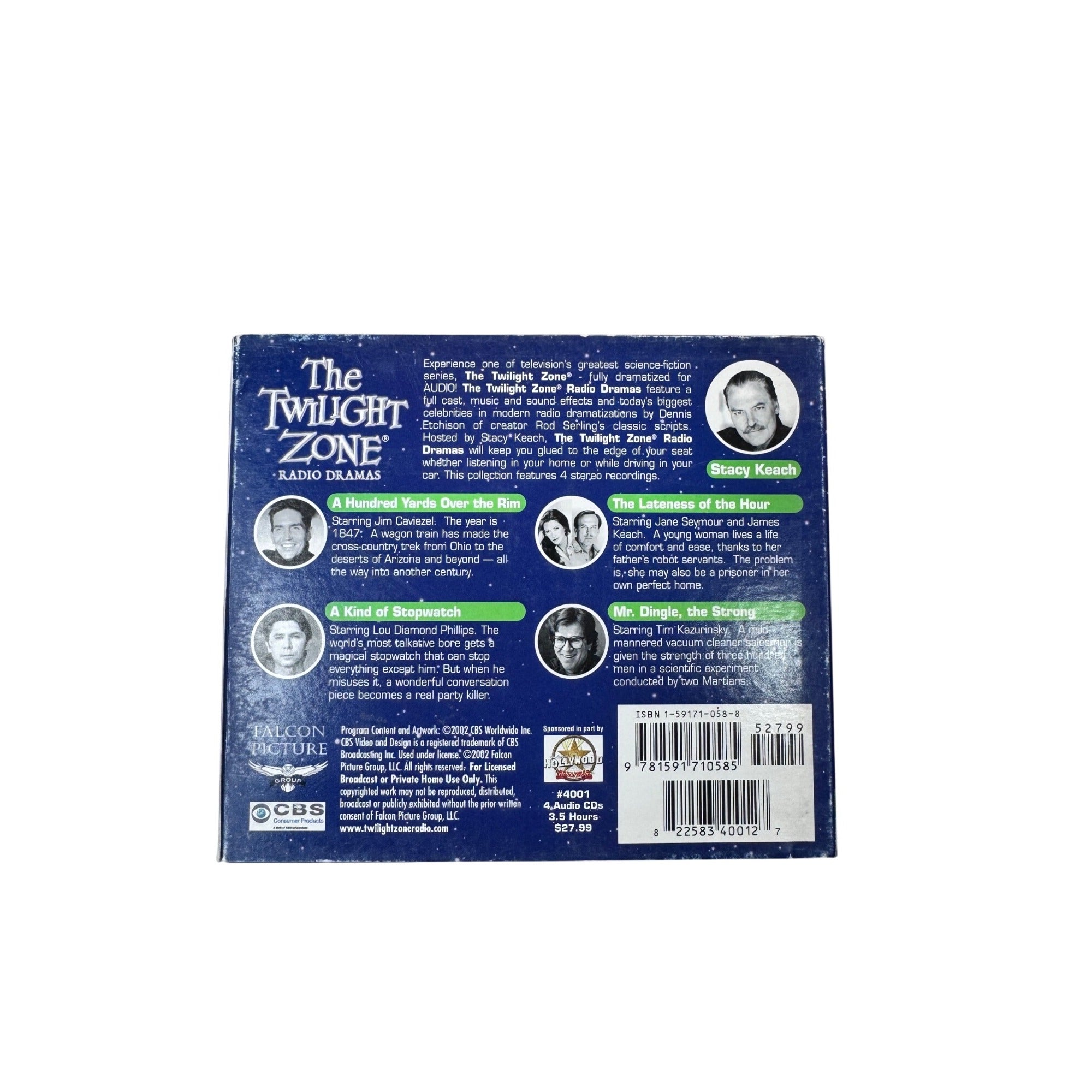 The Twilight Zone Radio Dramas Collection 1 Fully Dramatized Audio 4 CD Set
