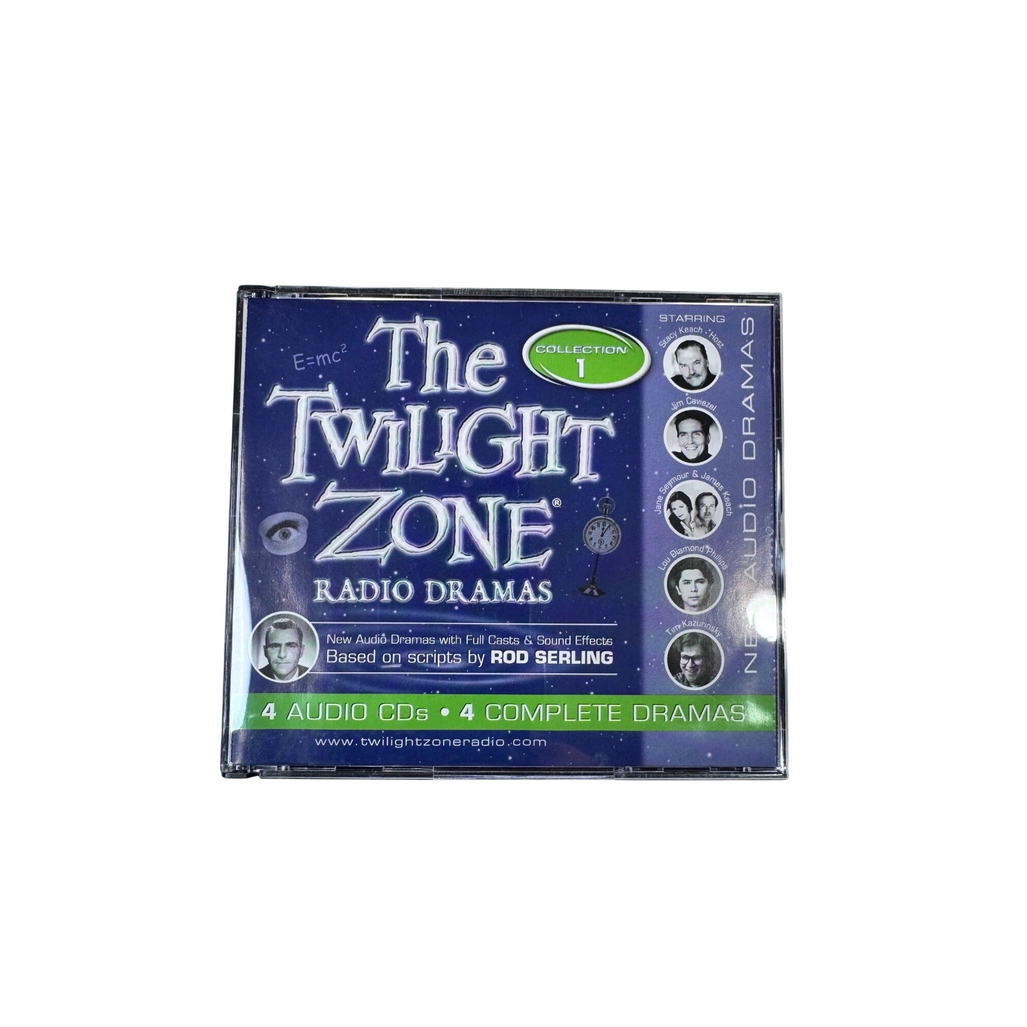 The Twilight Zone Radio Dramas Collection 1 Fully Dramatized Audio 4 CD Set