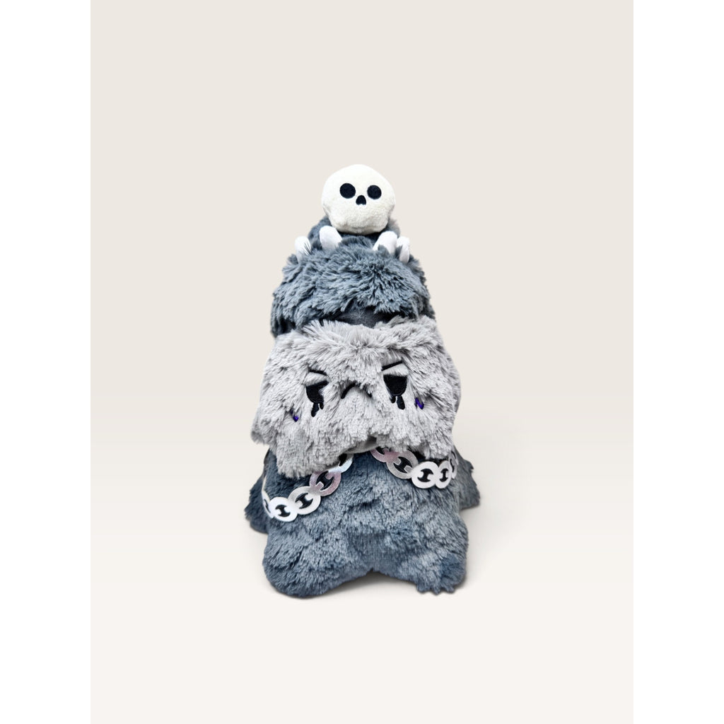 Squishable Goth Christmas Tree Alter Ego Spooky Plush Stuffed Animal Grey