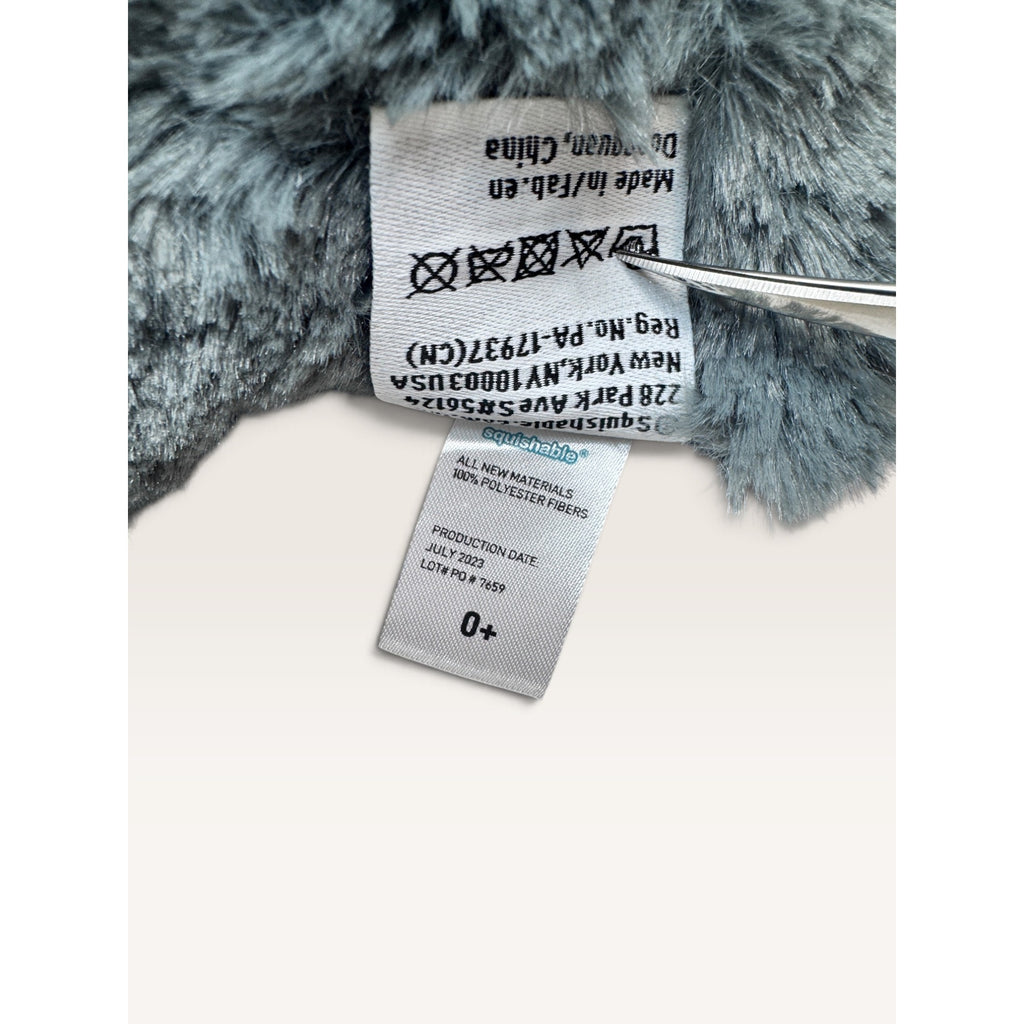 Squishable Goth Christmas Tree Alter Ego Spooky Plush Stuffed Animal Grey