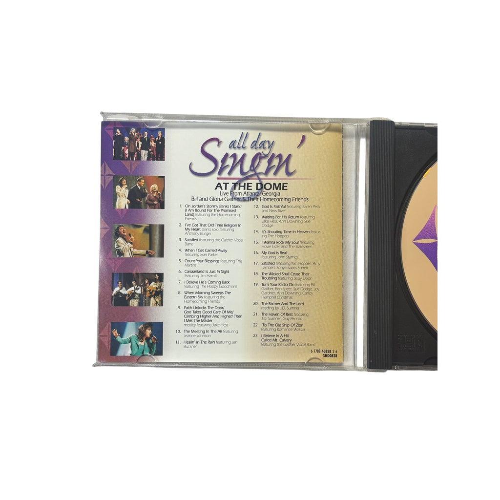 Gaither Gospel Series All Day Singin At The Dome Atlanta 1998 CD Vintage