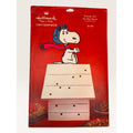Hallmark Peanuts Snoopy Red Baron Doghouse Centerpiece Flying Ace 14" Box