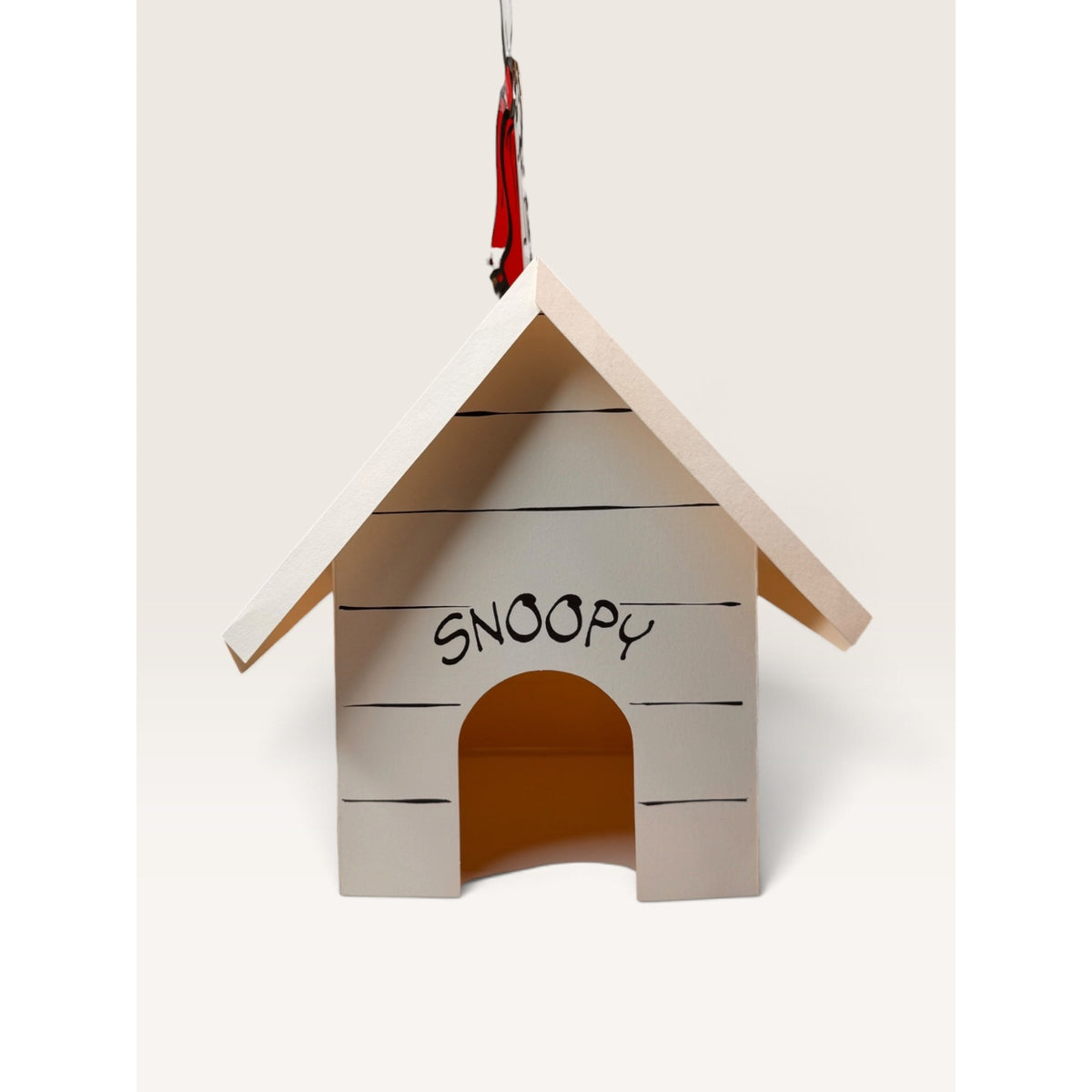 Hallmark Peanuts Snoopy Red Baron Doghouse Centerpiece Flying Ace 14" Box
