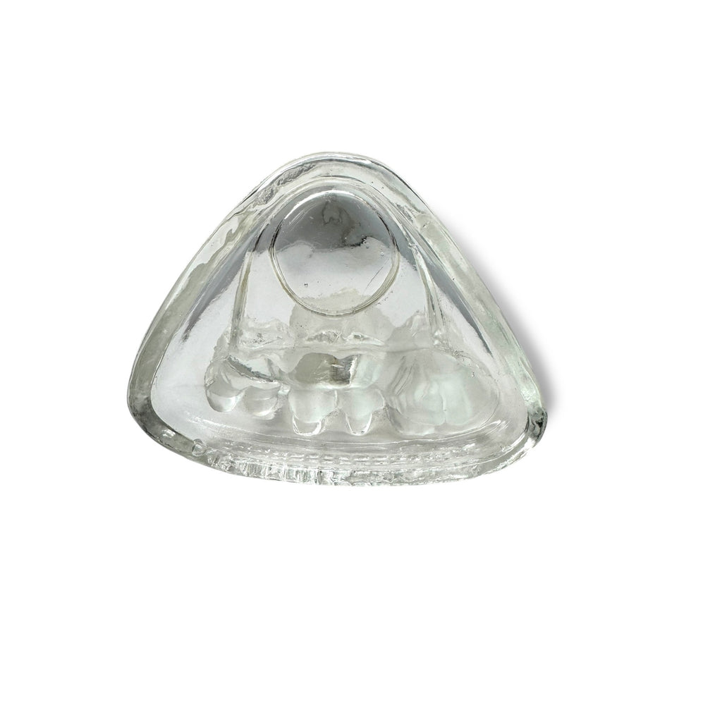 Celebrate The Season Frosted Glass Votive Candle Holder Carolers 1994