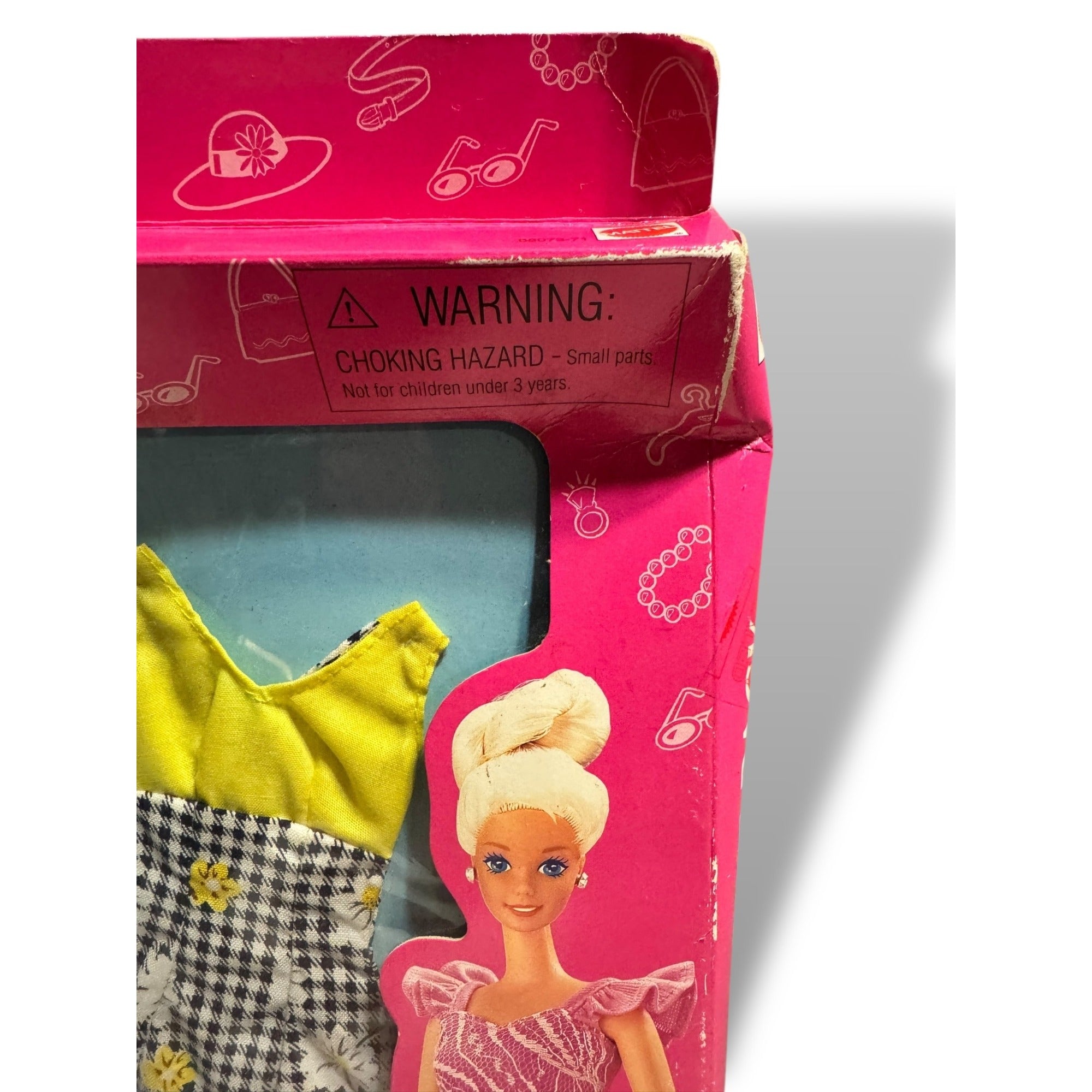 1998 Mattel Barbie Fashion Gift Pack 6 Outfits New Sealed