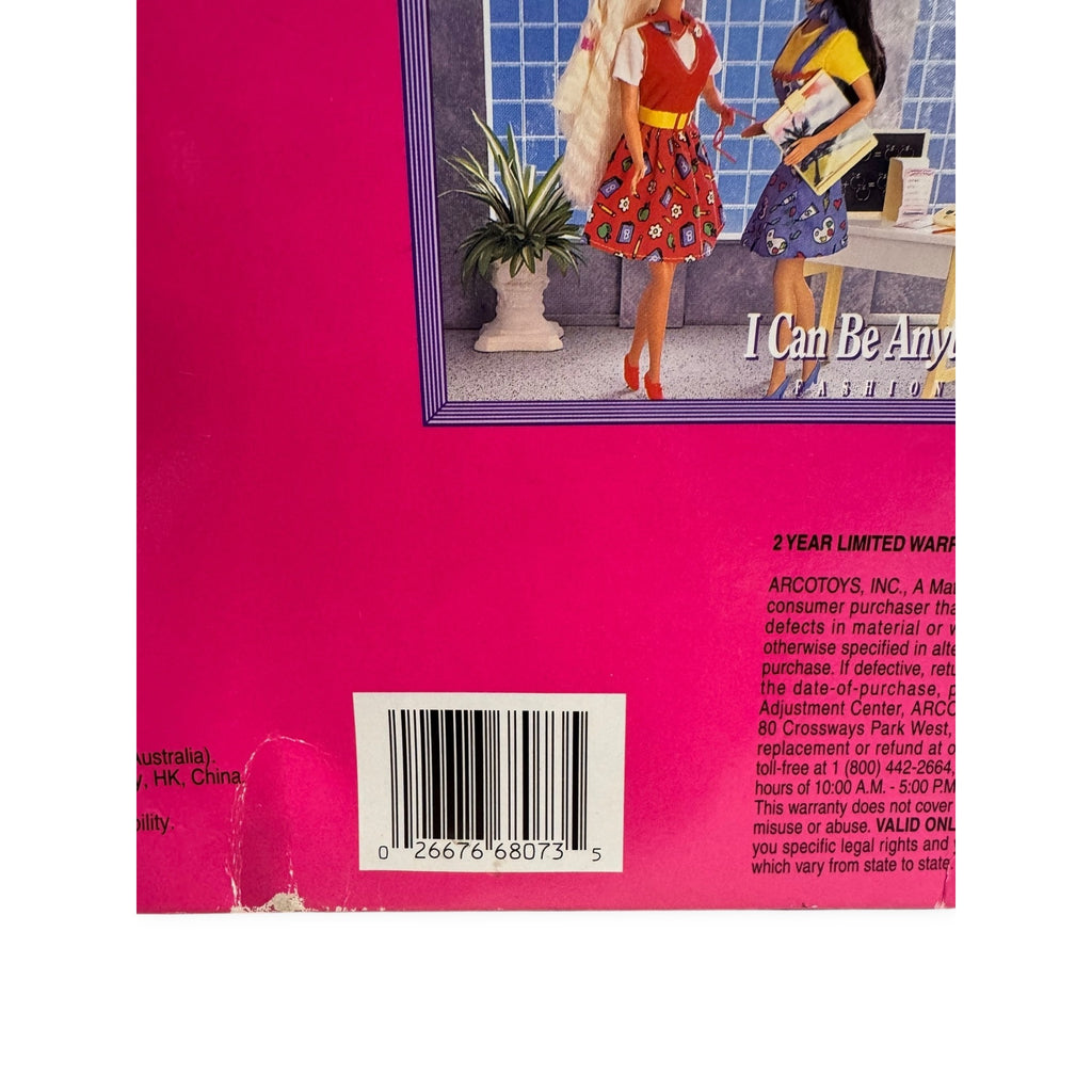 1998 Mattel Barbie Fashion Gift Pack 6 Outfits New Sealed