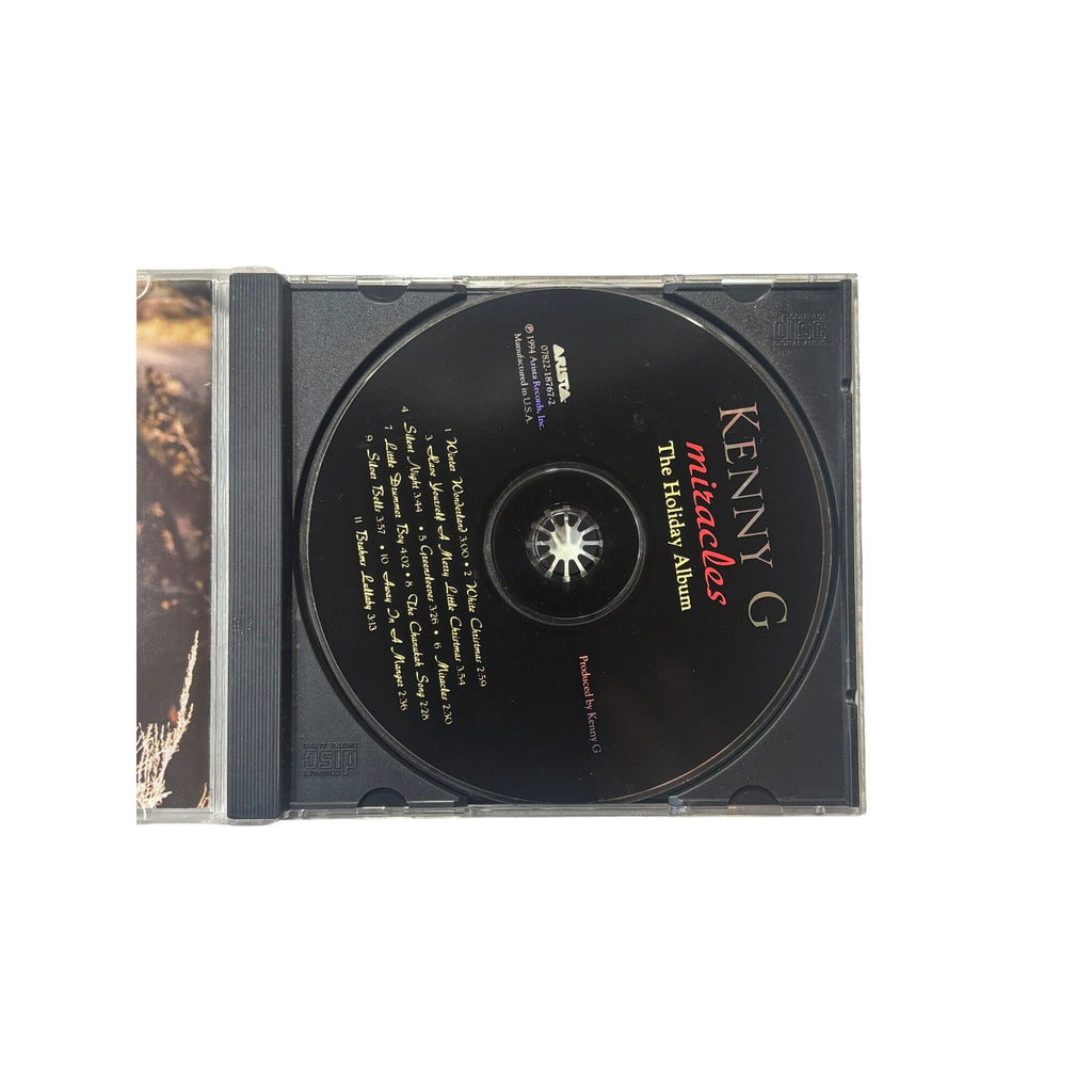 Kenny G – Miracles: The Holiday Album 1994 CD Christmas Jazz Viintage