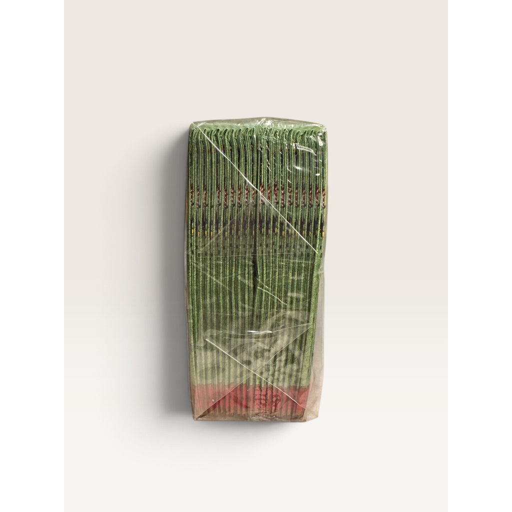 Nantucket Home Green Penguins Sledding Paper Tissues 6 Pack Set Vintage 90s