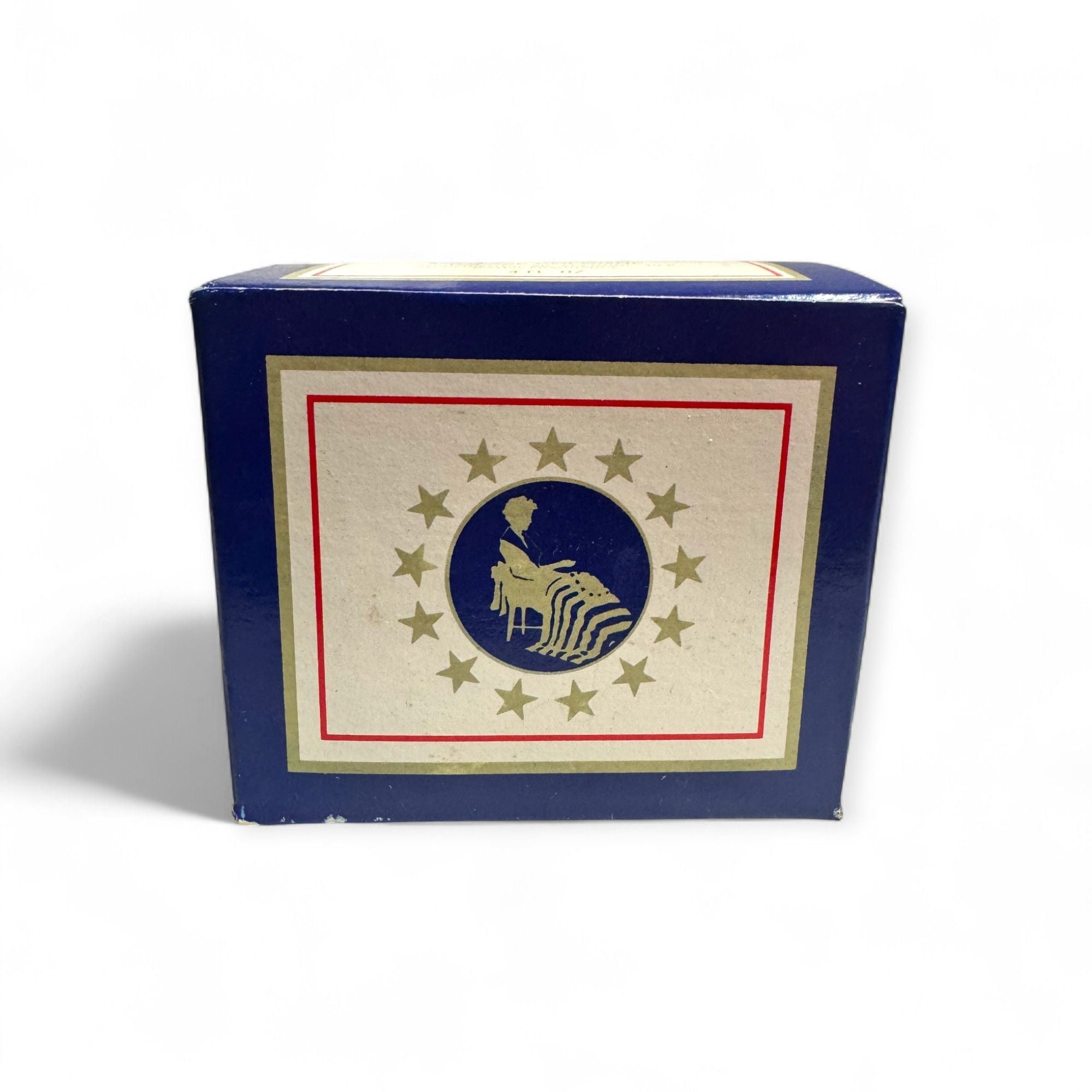 Avon 1976 Betsey Ross Topaze Cologne Patriotic Bicentennial Bottle In Box 4 oz