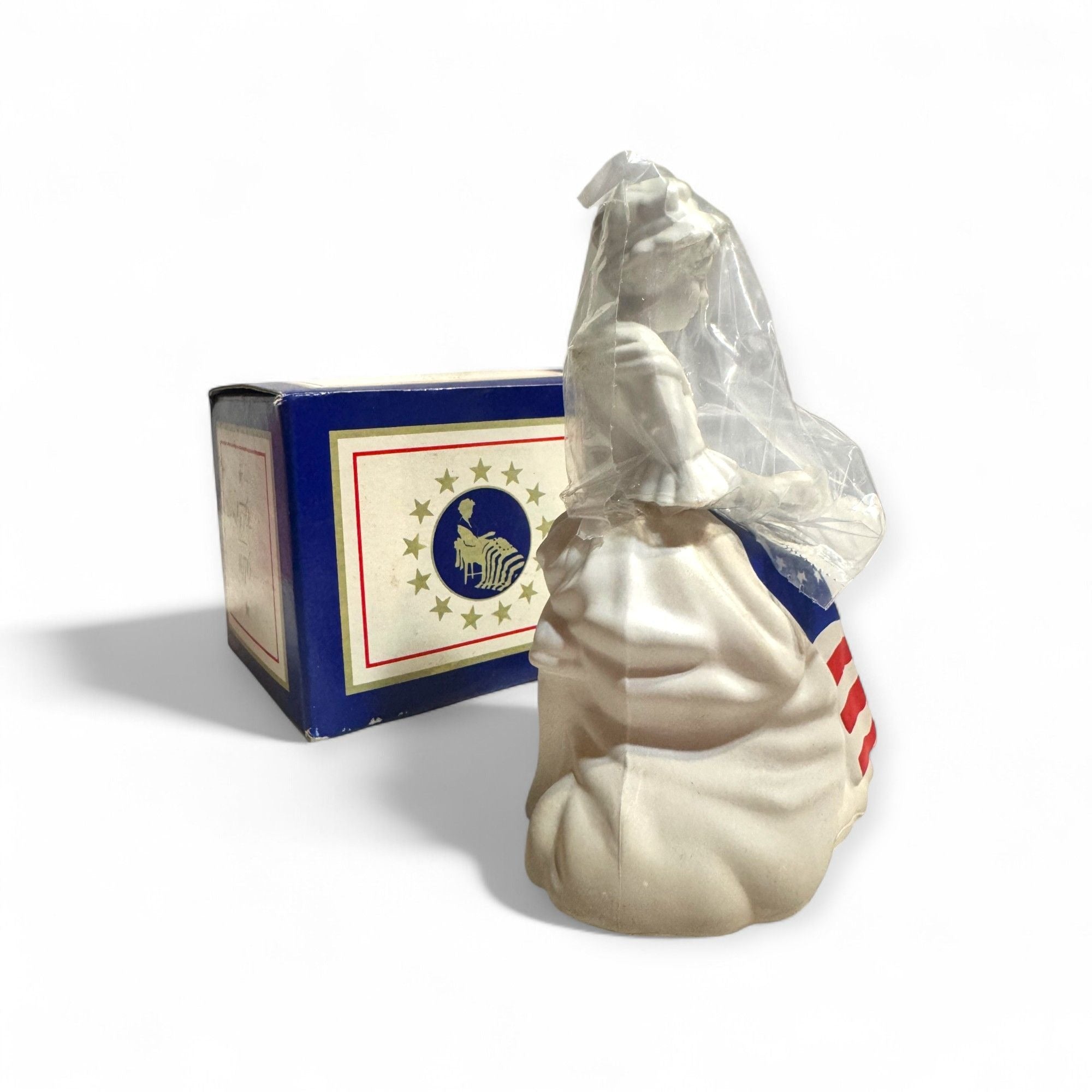 Avon 1976 Betsey Ross Topaze Cologne Patriotic Bicentennial Bottle In Box 4 oz