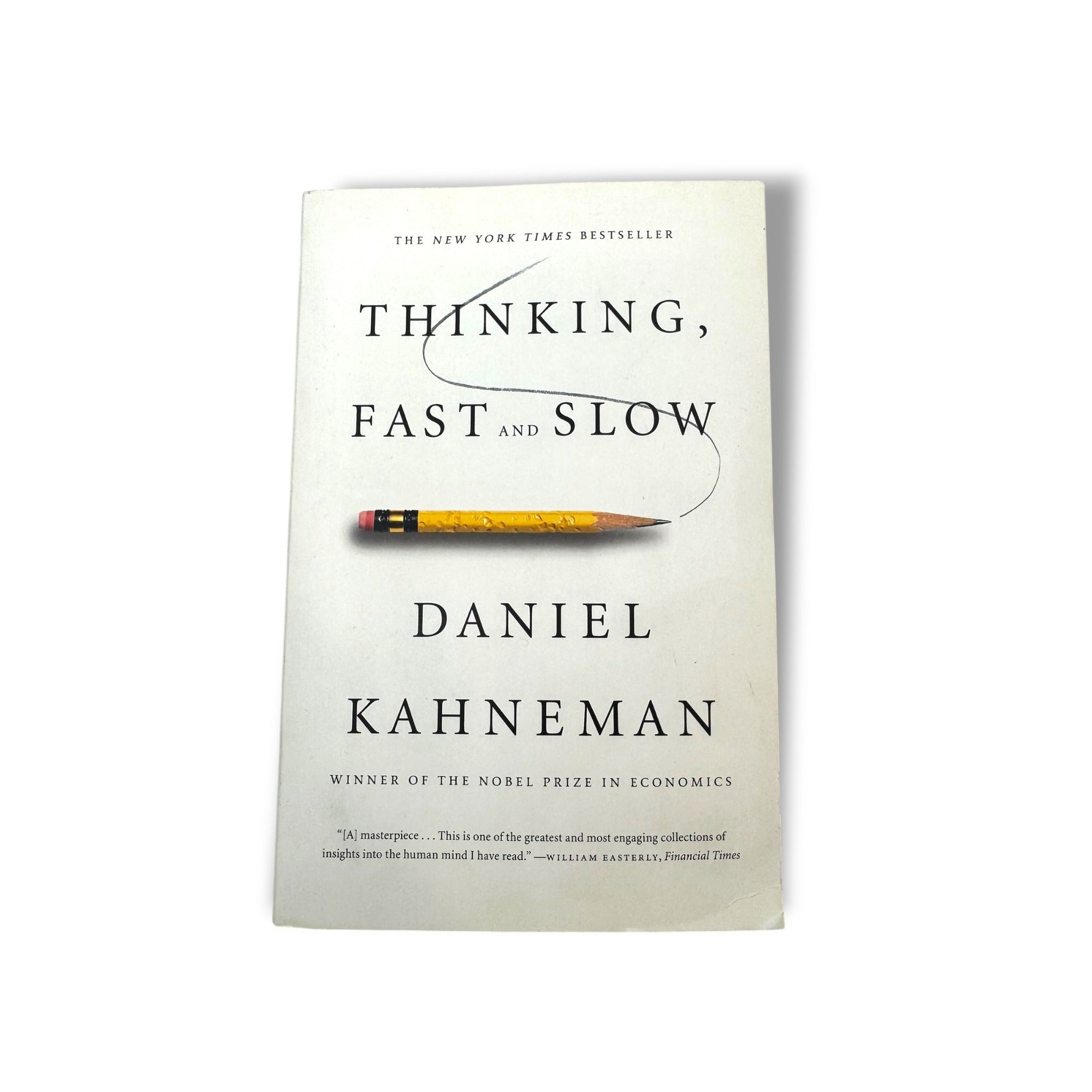 Thinking Fast And Slow By Daniel Kahneman Paperback 2013 Nobel Prize Winner Psychology Bestseller