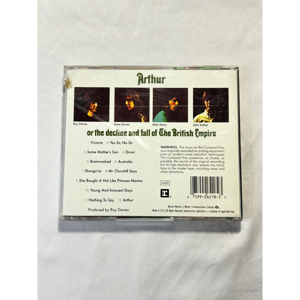 The Kinks Arthur Or The Decline And Fall Of The British Empire CD Reprise 1969