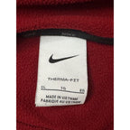 Nike Mens XL Therma FIT Pullover Fitness Hoodie Maroon Red Graphic Swoosh Modern